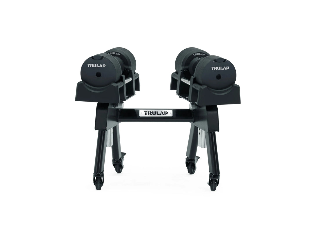Trulap 8592 G4 Black Dumbbells + G3 Rack TRULAP