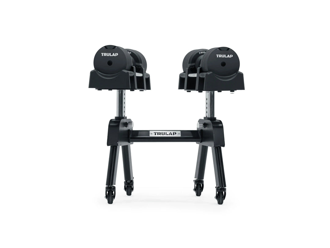 Trulap 8592 G4 Black Dumbbells + G3 Rack TRULAP