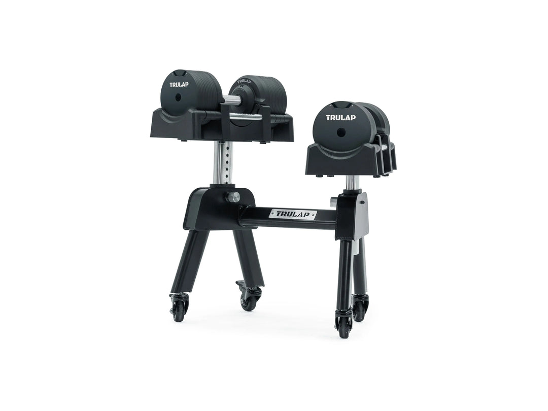 Trulap 8592 G4 Black Dumbbells + G3 Rack TRULAP