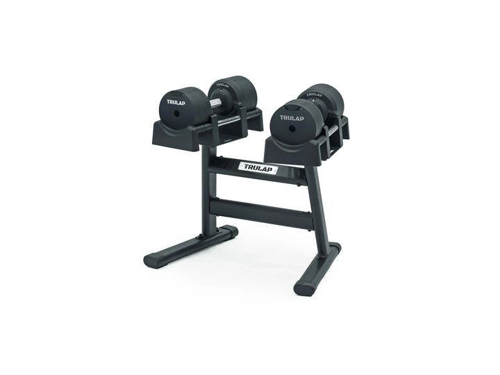 Trulap 8592 G4 Black Dumbbells + G2 Rack TRULAP