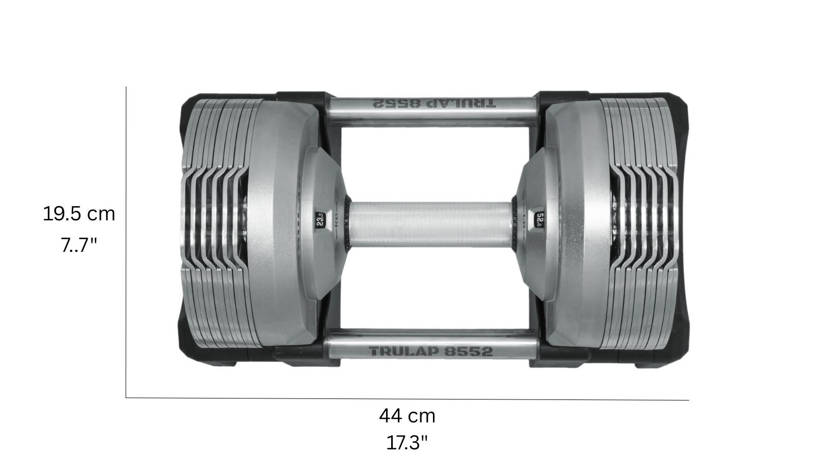 Whats included with Trulap dumbbells
